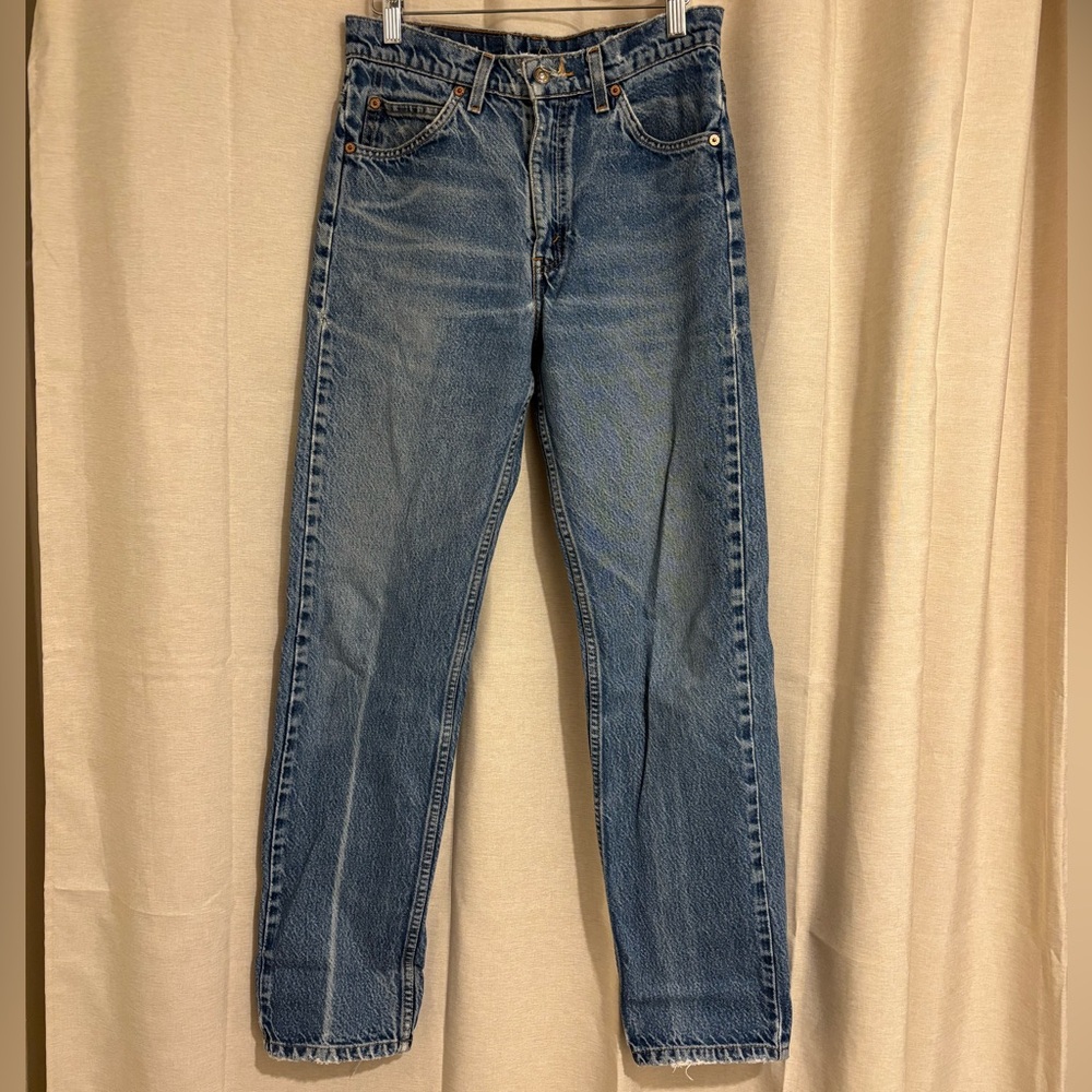 Levi’s Vintage 90s 505 Orange Tab Jeans Tag 30x32 Actual 28/29x30
